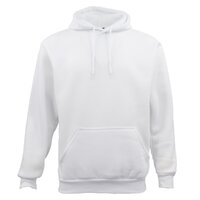 Adult Unisex Men&#39;s Basic Plain Hoodie Pullover Sweater Sweatshirt Jumper XS-8XL, White, XS