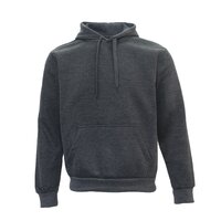 Adult Unisex Men&#39;s Basic Plain Hoodie Pullover Sweater Sweatshirt Jumper XS-8XL, Dark Grey, XS
