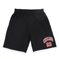 Men&#39;s Basketball Sports Shorts Gym Jogging Swim Board Boxing Sweat Casual Pants, Black - Chicago 23, XL
