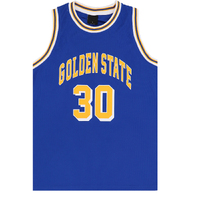 Kid&#39;s Basketball Jersey Tank Boys Sports T Shirt Tee Singlet Tops Los Angeles, Royal Blue - Golden State 30, 2