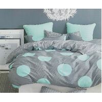 Circles Super King Size Duvet Quilt Duvet Cover Set