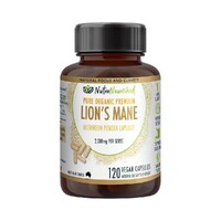 Lion&#39;s Mane Mushroom Hericium erinaceus (2,000mg) 120 Vegan Capsules
