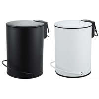 3L Soft Close Pedal Bin White