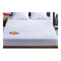 coral fleece waterproof fitted mattress protector mega queen