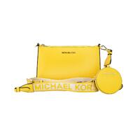 Michael Kors Women&#39;s Jet Set Daffodil Vegan Crossbody Tech Attacht Bag Purse - One Size