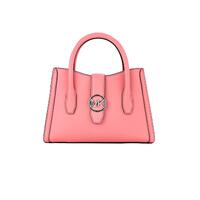 Michael Kors Women&#39;s Gabby Small Tea Rose Faux Leather Top Zip Satchel Crossbody Bag - One Size
