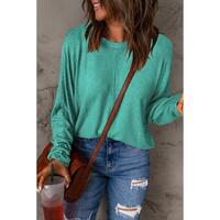 Azura Exchange Patchwork Long Sleeve Top - S