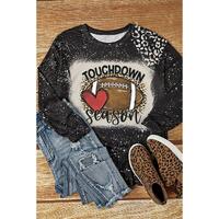 Azura Exchange Leopard Print Long Sleeve Top - L