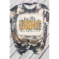 Azura Exchange Leopard Print Color Block Short Sleeve Top - S