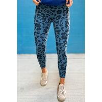 Azura Exchange Leopard Print Active Leggings - XL