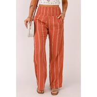 Azura Exchange High Waist Straight Leg Pants - L