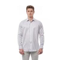 Bagutta Men&#39;s White Cotton Shirt - S