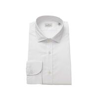 Bagutta Men&#39;s White Cotton Shirt - 2XL