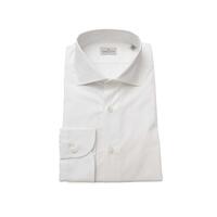 Bagutta Men&#39;s White Cotton Shirt - 2XL