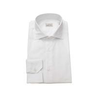 Bagutta Men&#39;s White Cotton Shirt - 2XL