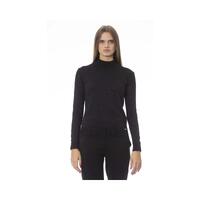 Baldinini Trend Women&#39;s Black Fabric Sweater - M