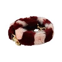 Authentic Dolce &amp; Gabbana Lapin Fur Shoulder Strap Accessory One Size Women