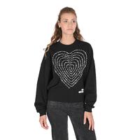 Cotton Sweatshirt with Inlay Detail - 38 EU