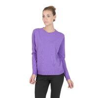 Crown of Edinburgh Cashmere Women&#39;s Premium Italian Cashmere Womens Sweater in Lavanda - 42 EU
