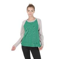 Crown of Edinburgh Cashmere Women&#39;s Premium Cashmere Round Neck Sweater in Multicolor - 44 EU