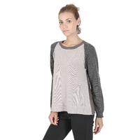 Premium Cashmere Womens Round Neck Sweater - 42 EU