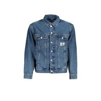Calvin Klein Men&#39;s Blue Cotton Jacket - XL