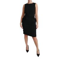 Gorgeous Authentic Dolce &amp; Gabbana Sheath Dress with Logo Details 50 IT Women