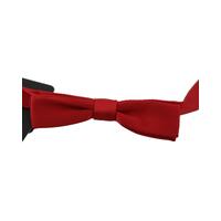Exclusive Dolce &amp; Gabbana Red Silk Bow Tie One Size Men