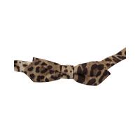 DOLCE &amp; GABBANA Exclusive Bow Tie - Brown Leopard One Size Men