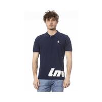 Invicta Men&#39;s Blue Cotton Polo Shirt - S