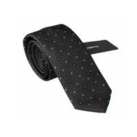 Dolce &amp; Gabbana Exclusive Gray Patterned Silk Tie One Size Men