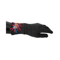 100% Authentic Dolce &amp; Gabbana Unisex Gray Wool Gloves One Size Men