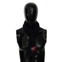 Gorgeous Dolce &amp; Gabbana Mens Scarf with Embroidered Logo One Size Men