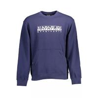 Napapijri Men&#39;s Blue Cotton Sweater - M
