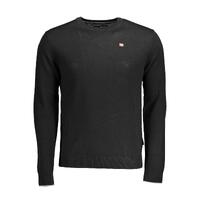 Napapijri Men&#39;s Black Wool Shirt - M
