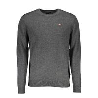 Napapijri Men&#39;s Gray Wool Shirt - S