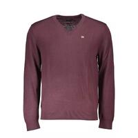 Napapijri Men&#39;s Red Wool Shirt - XS