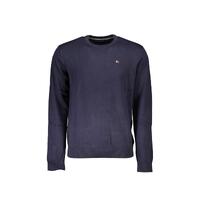 Napapijri Men&#39;s Blue Cotton Shirt - 2XL
