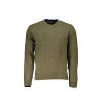 Napapijri Men&#39;s Green Fabric Shirt - 2XL