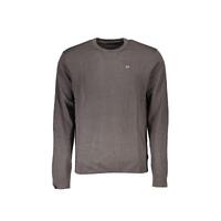 Napapijri Men&#39;s Gray Cotton Shirt - M