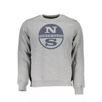 North Sails Men&#39;s Gray Cotton Sweater - XL