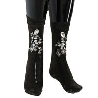 Embellished Stretch Mid Calf Stockings by Dolce &amp; Gabbana S Women