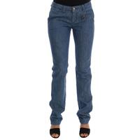 Costume National Women&#39;s Blue Wash Cotton Slim Denim Jeans - W26 US