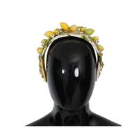 Dolce &amp; Gabbana Lemon Sicily Crystal Headband One Size Women