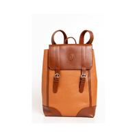 Trussardi Men&#39;s Brown Leather Backpack - One Size