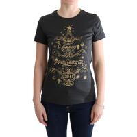 2021 Dolce &amp; Gabbana Short Sleeve T-Shirt with 2017 Print Design 40 IT Women