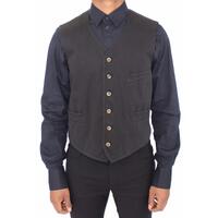 Dress Vest with Adjustable Strap and Logo Details 48 IT Men
