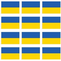 12x Ukraine Country Flag Ukrainian Heavy Duty with Metal Eyelets - 150cm x 90cm