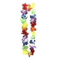 40cm HAWAIIAN LEI Tropical Beach Theme Hawaii Luau Party Garland Flowers