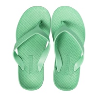ARCHLINE Orthotic Thongs Arch Support Shoes Footwear Flip Flops - Dew Green - EUR 40